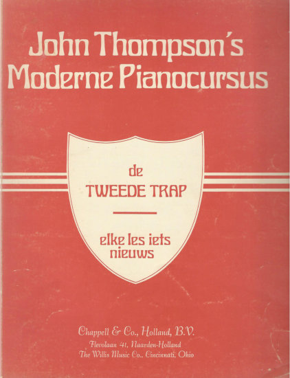 John Thompson`s Moderne Pianocursus